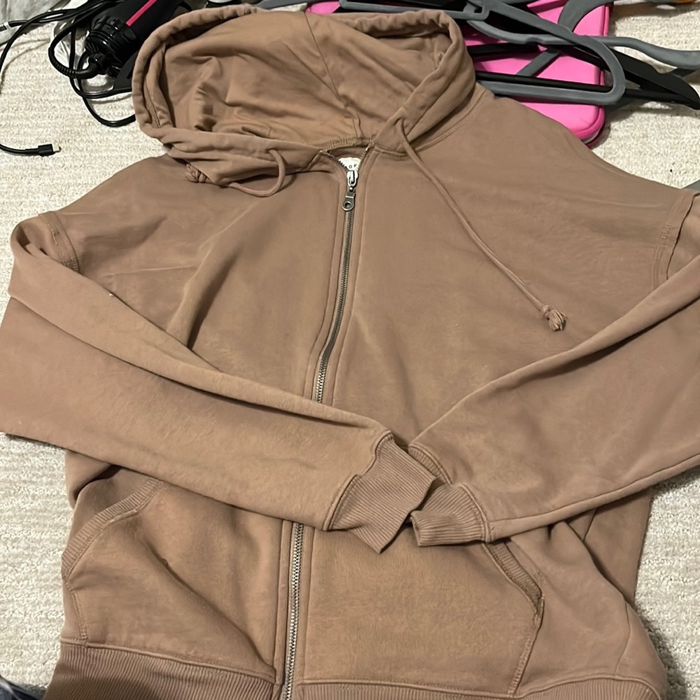 Aeropostale brown oversized hoodie
